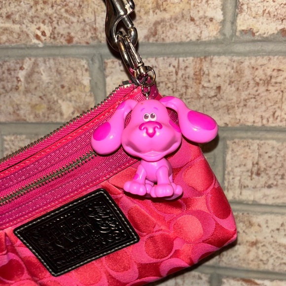 Repurposed Magenta Keychain – Blue’s Clues Bestie in Pink - Picture 1 of 5